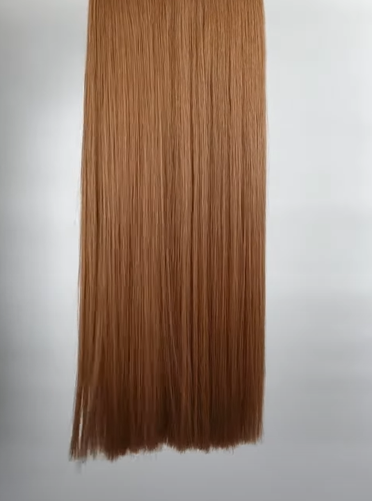 Genius Weft Hair Extensions in Color 30 Medium Copper