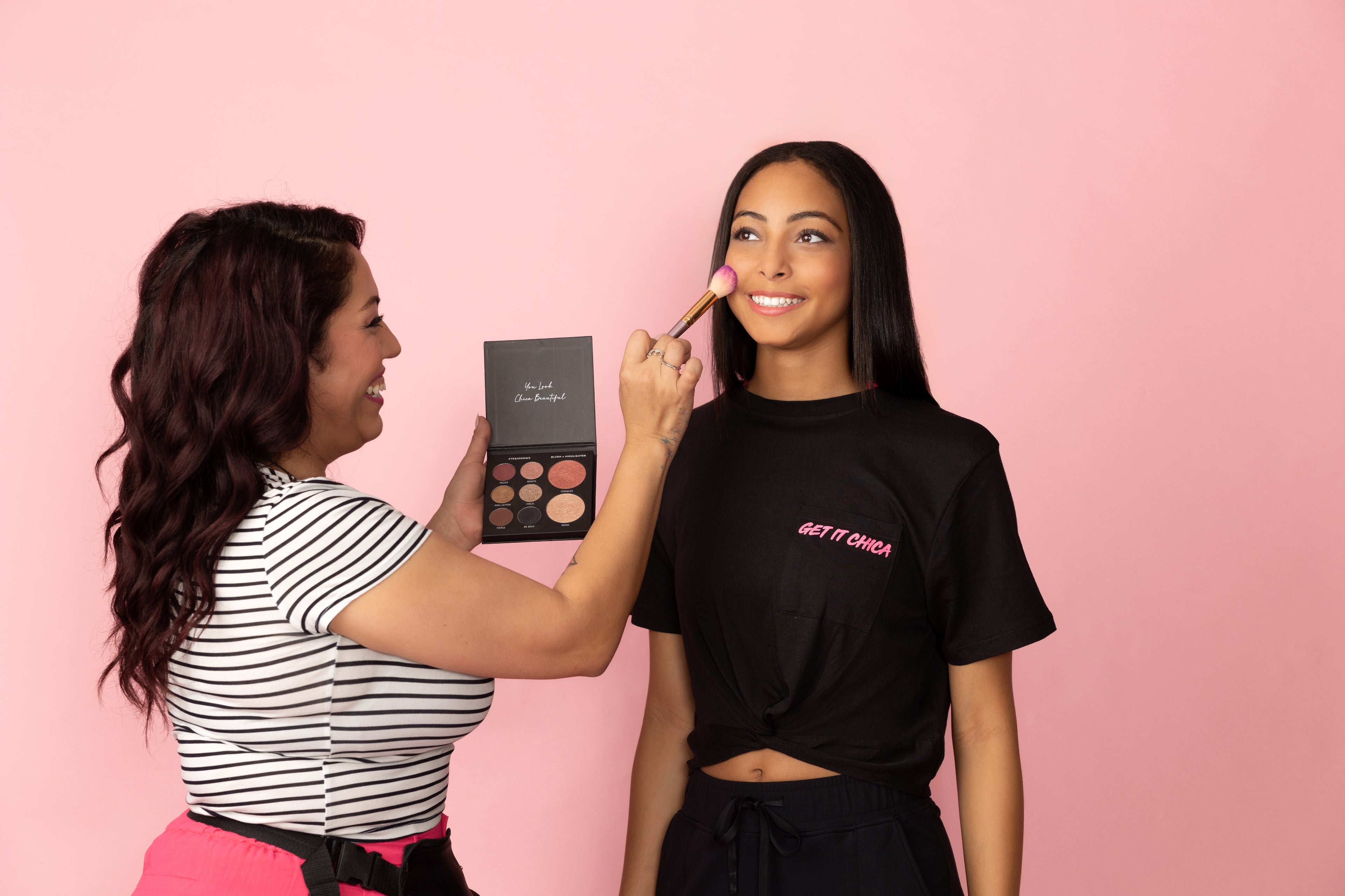 GET IT CHICA (All-In-One Face Palette - Blush, Highlighter & 6 Eyeshadows)