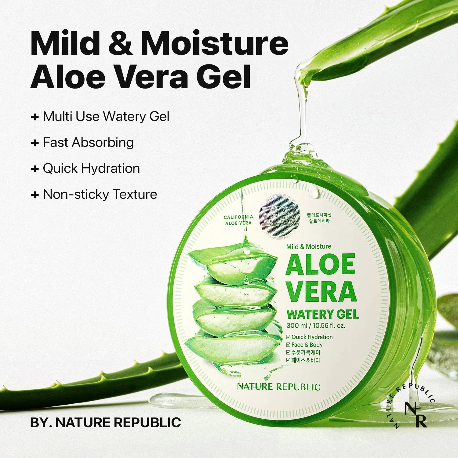 Mild & Moisture Aloe Vera Watery Gel (Tube)