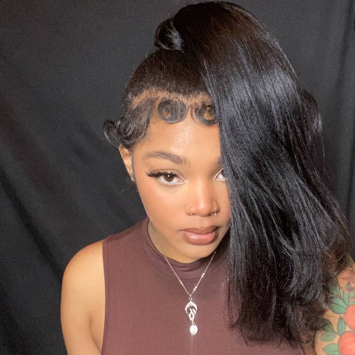 Natural Black 100% Human Hair Ponytail Extension