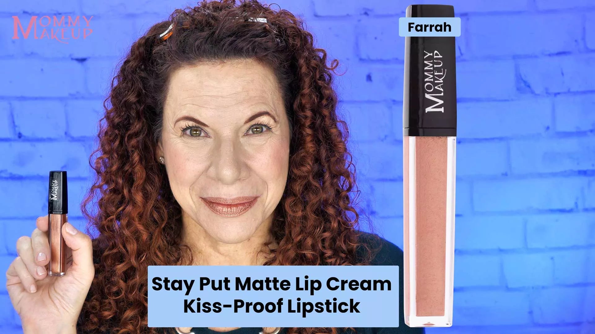 Farrah Stay Put Matte Lip Cream | Stunning Kiss-Proof Lipstick