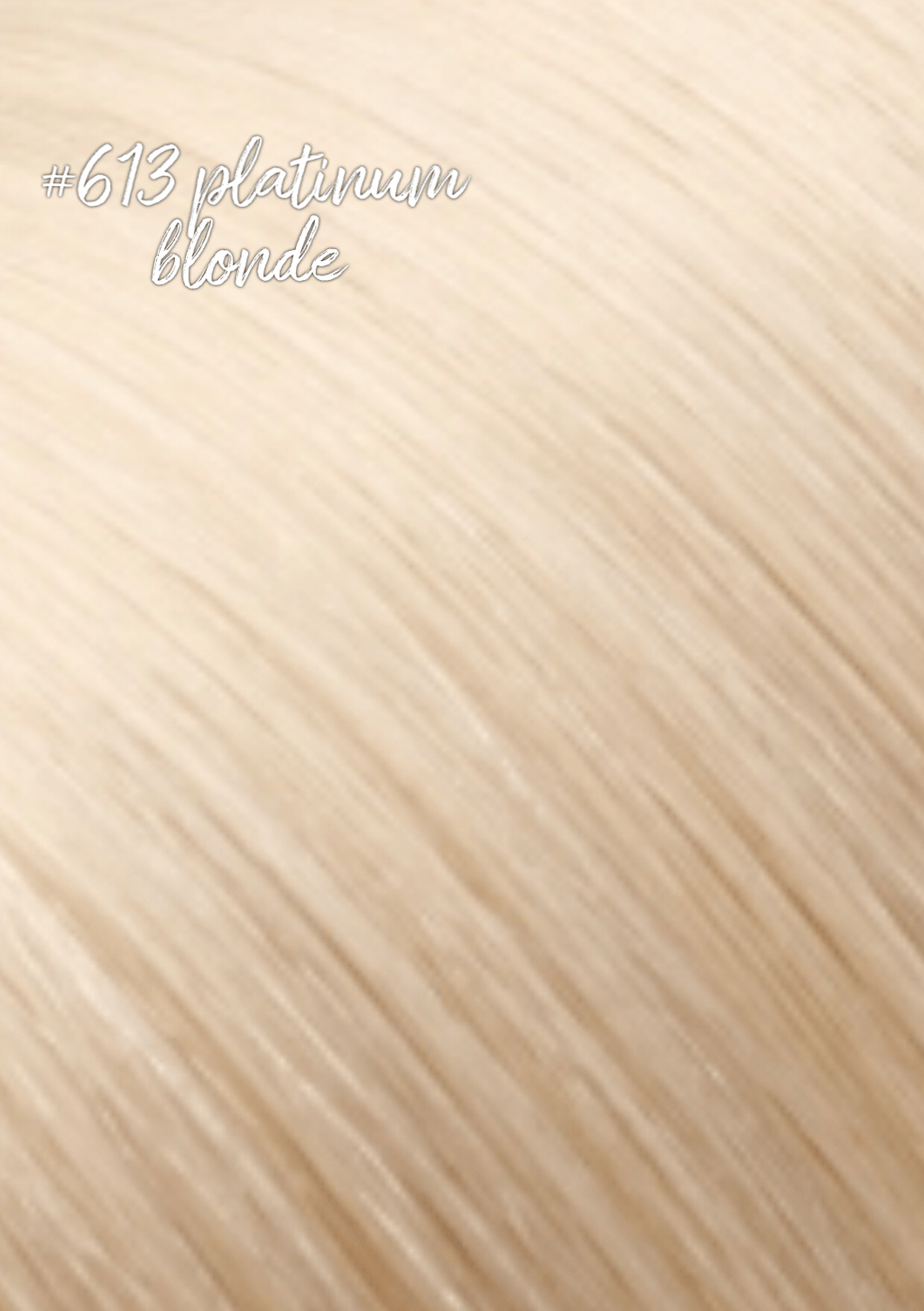 Luxury Quality Tape Hair Extensions  #613 Platinum Blonde