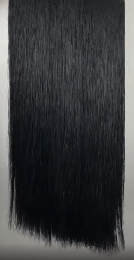 Luxury Machine Weft Hair Extensions #1Jet Black