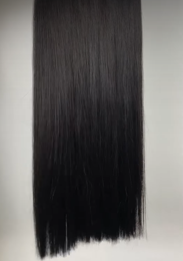 Luxury I Tip Keratin Hair Extensions #1b Natural Black