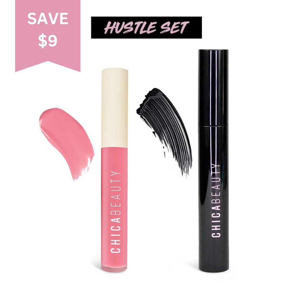 HUSTLE SET  (Lip Gloss + Mascara)