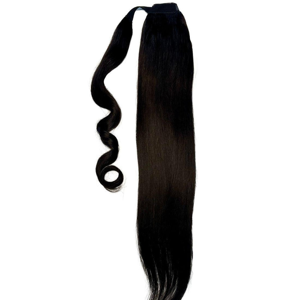 Natural Black 100% Human Hair Ponytail Extension