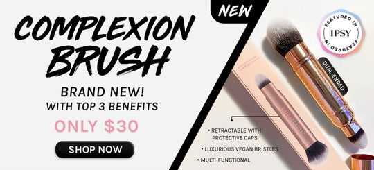 Dual-Ended Retractable Complexion Brush (Featured in IPSY)