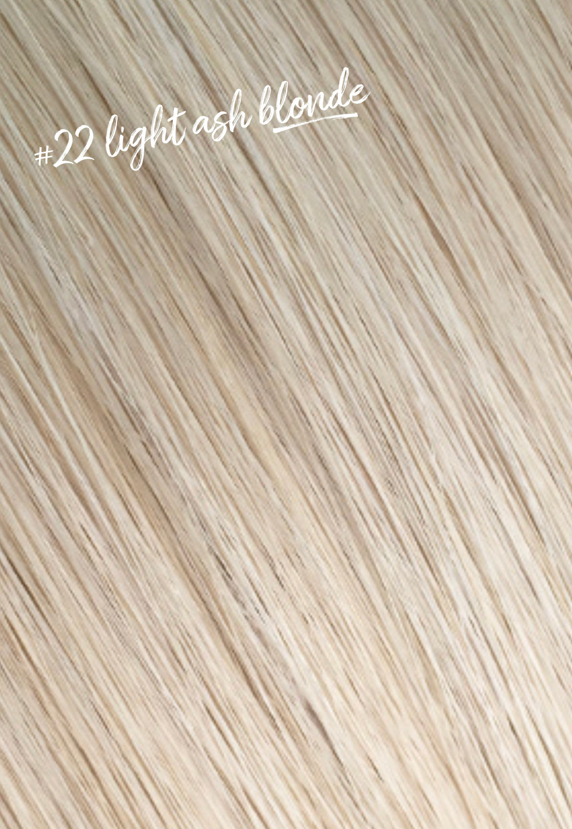 Invisible Tape Hair Extensions 22 Light Blonde