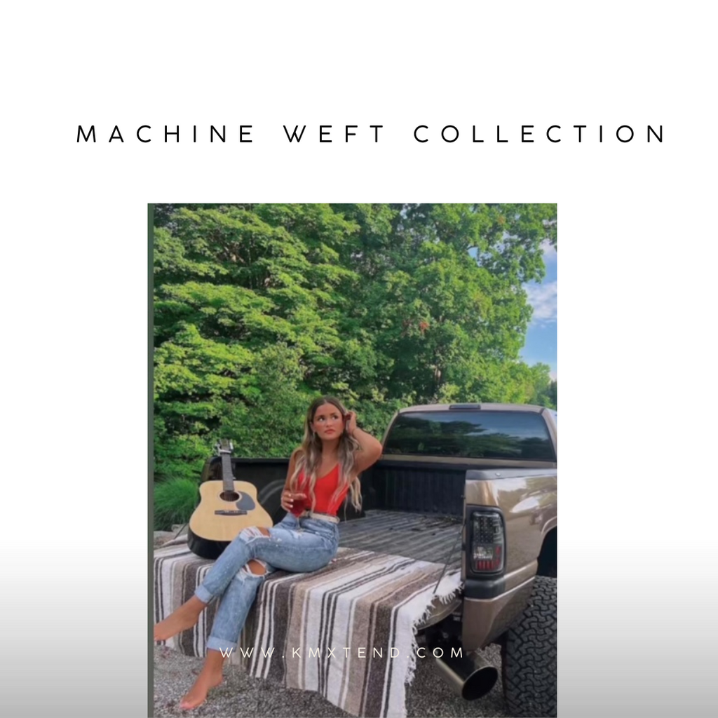 Luxury Machine Weft Hair Extensions for Seamless Volume and Length