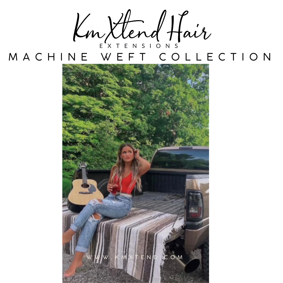 Luxury Machine Weft Hair Extensions Rooted 6/22