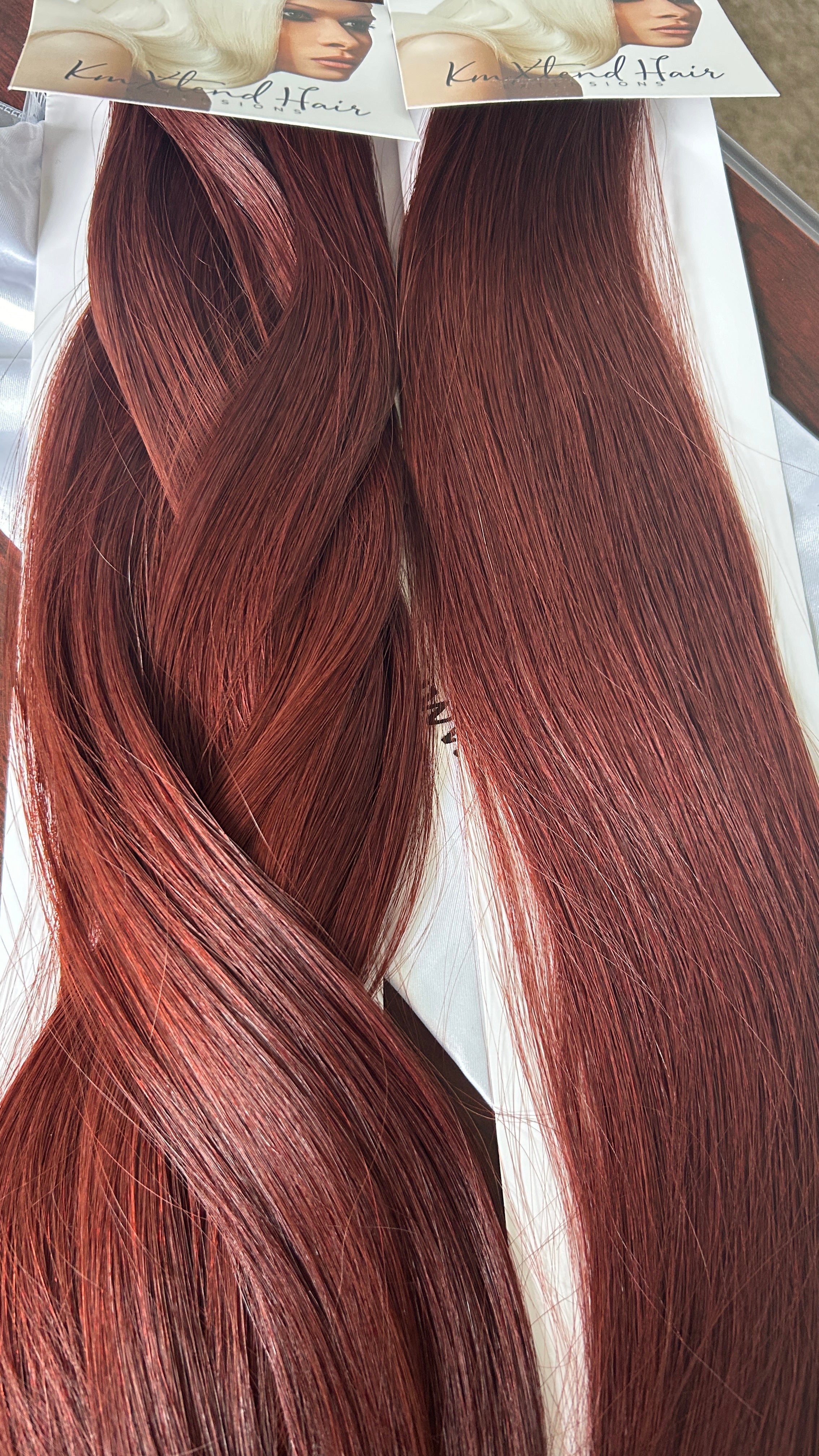 I Tip Hair Extensions Red Velvet: Premium Color and Quality