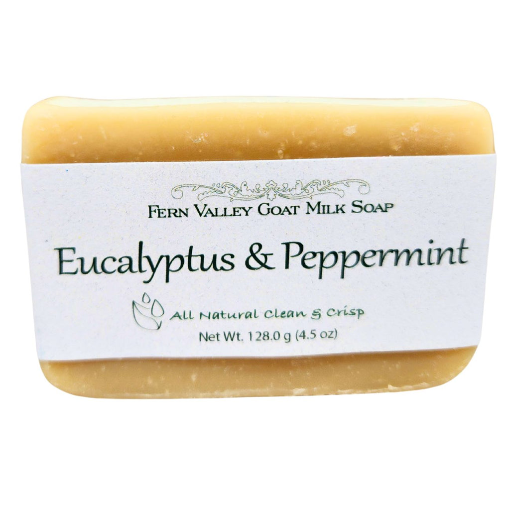 Handmade Goat Milk Soap | All Natural Eucalyptus & Peppermint Soap
