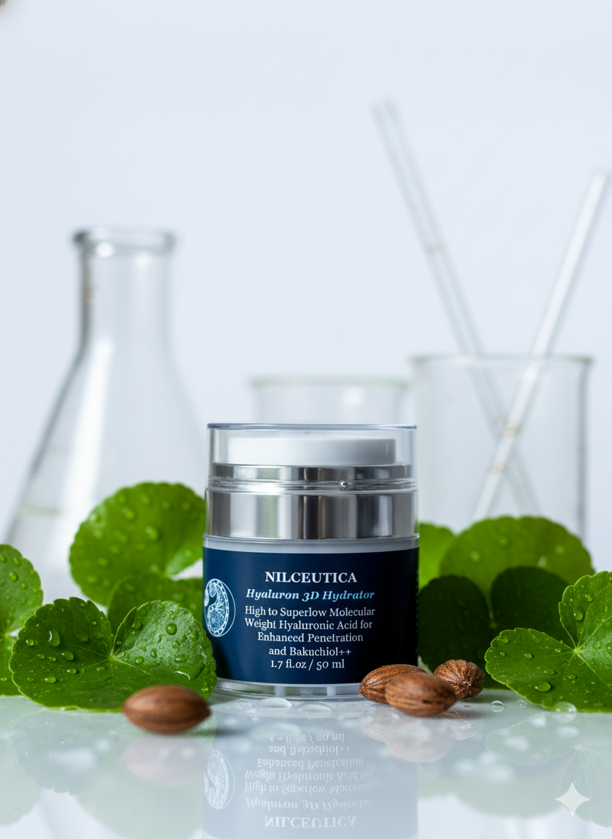 Hyaluron 3D Hydrator Multi Lamellar Emulsion The Advanced Response Face and Neck Cream-Serum