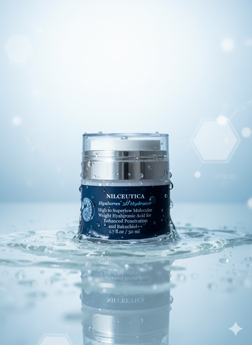 Hyaluron 3D Hydrator Multi Lamellar Emulsion The Advanced Response Face and Neck Cream-Serum