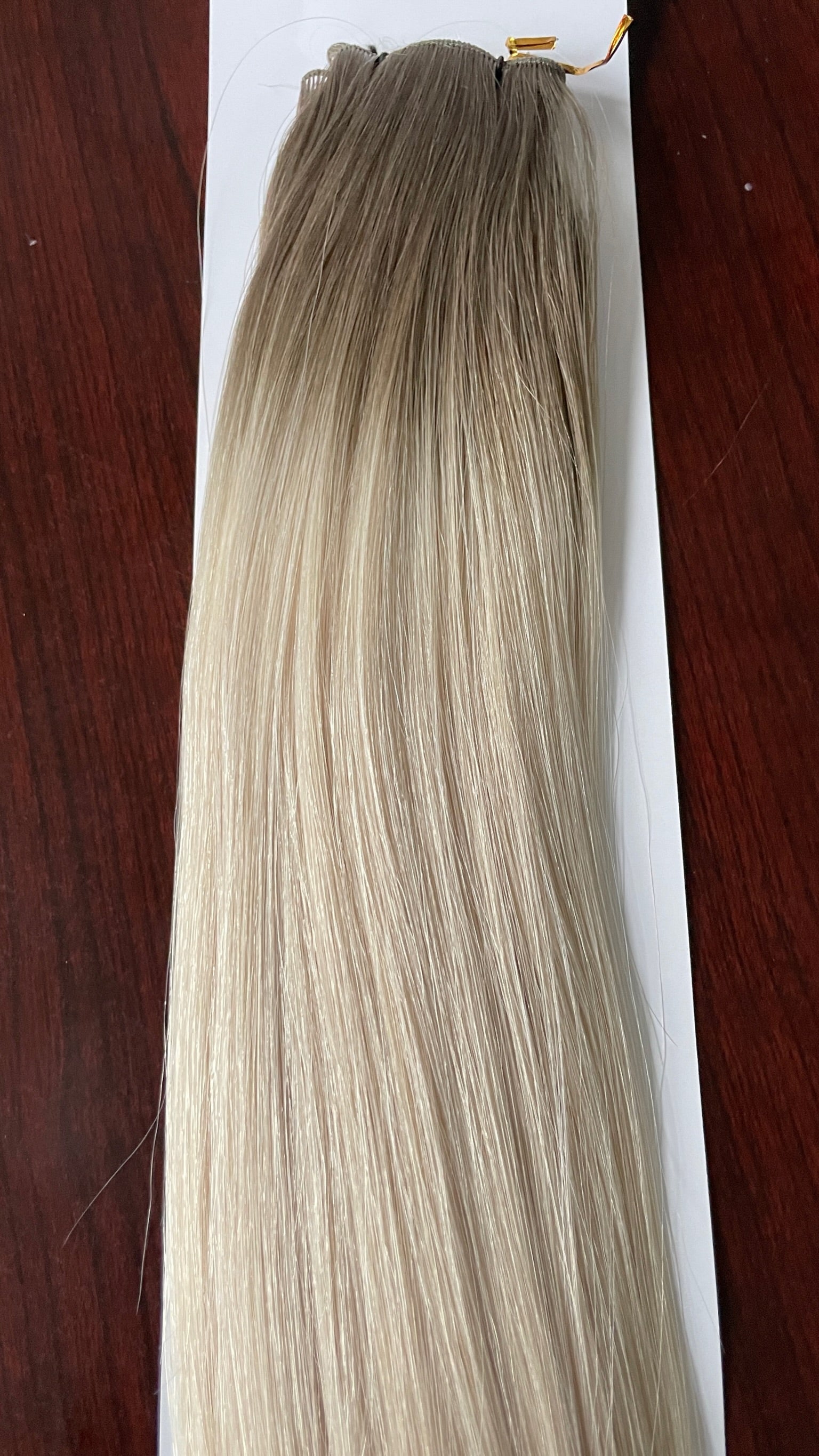 Genius Weft Hair Extensions - KmX Wefts Rooted T8/60