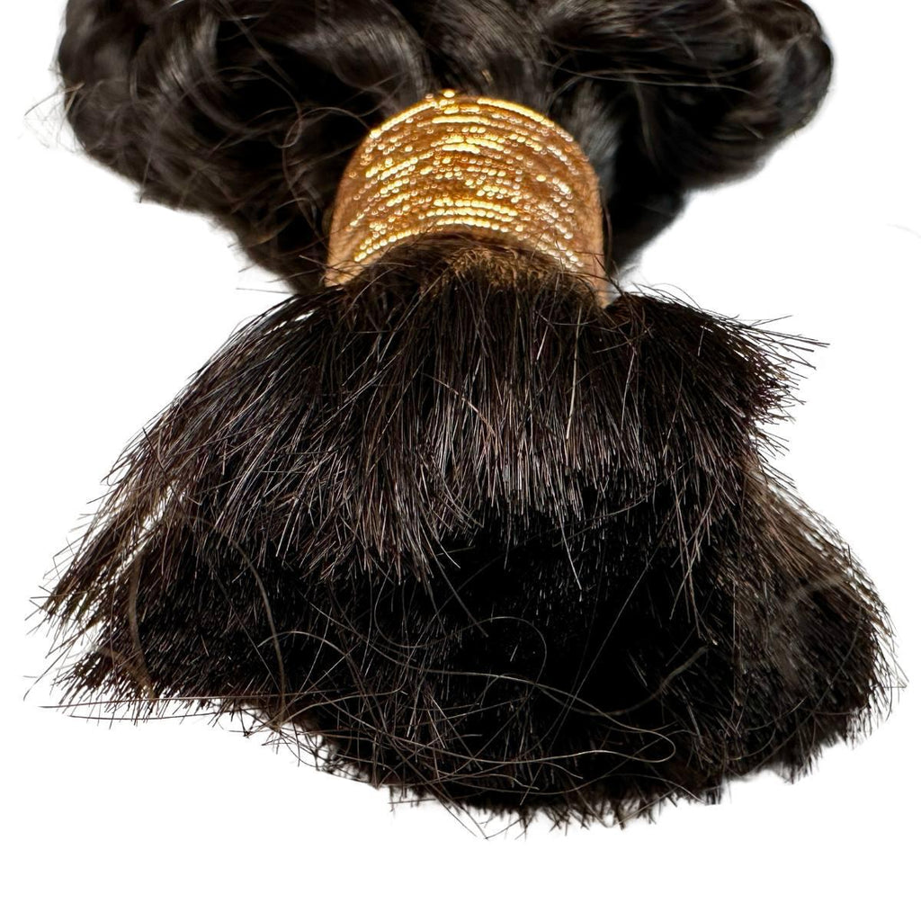 Latin Wave Bulk 100% Human Braiding Hair