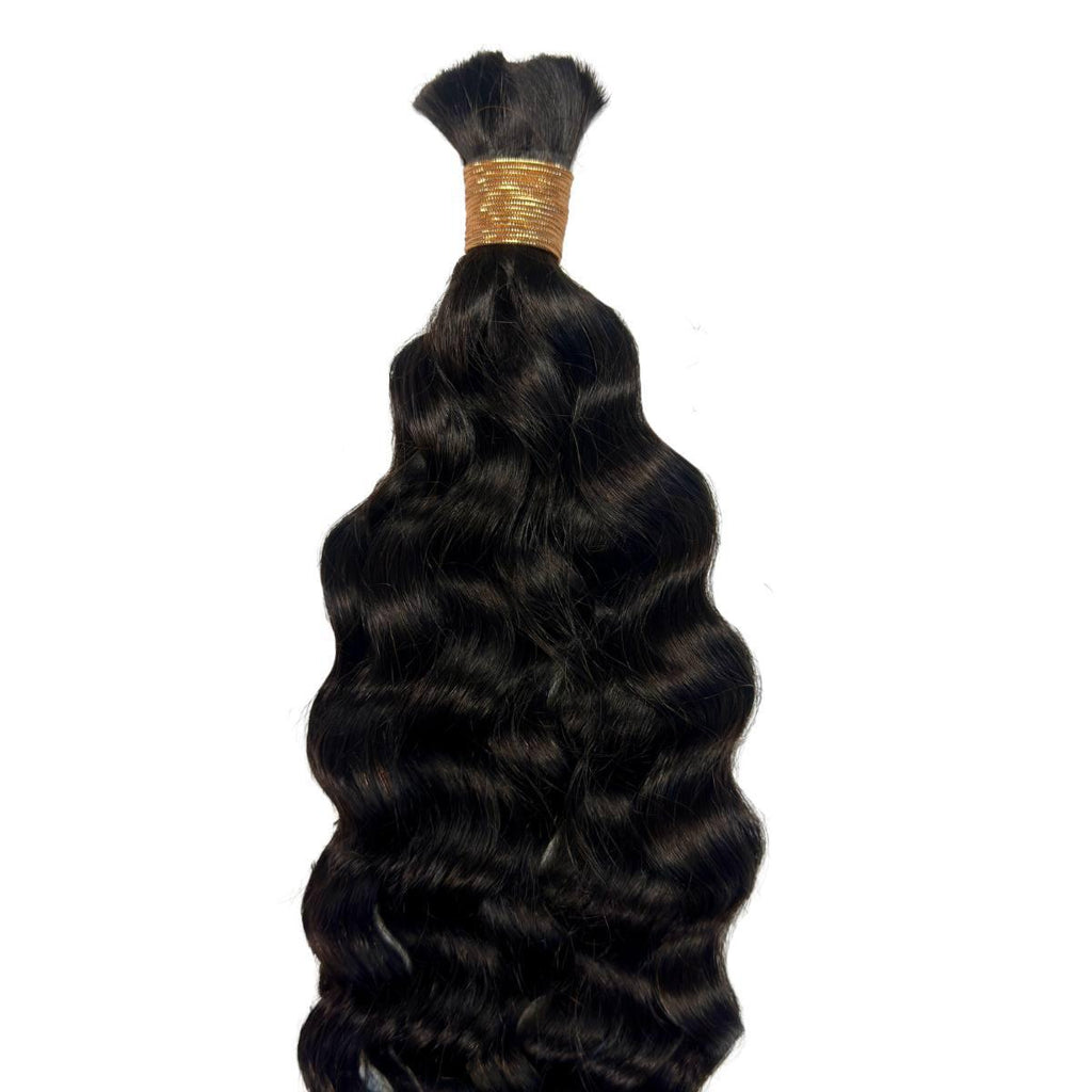 Latin Wave Bulk 100% Human Braiding Hair