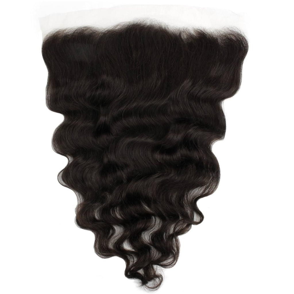 Loose Wave 13x4 Transparent Lace Human Hair Frontal