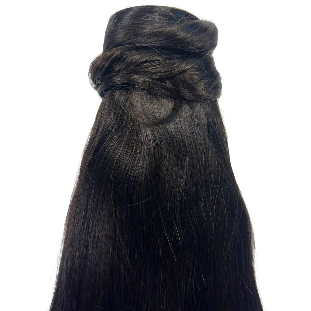 Natural Black 100% Human Hair Ponytail Extension
