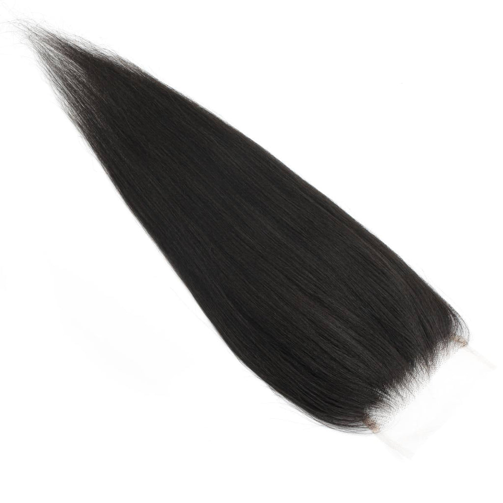 Yaki Straight 5x5 HD Lace Human Hair Closure