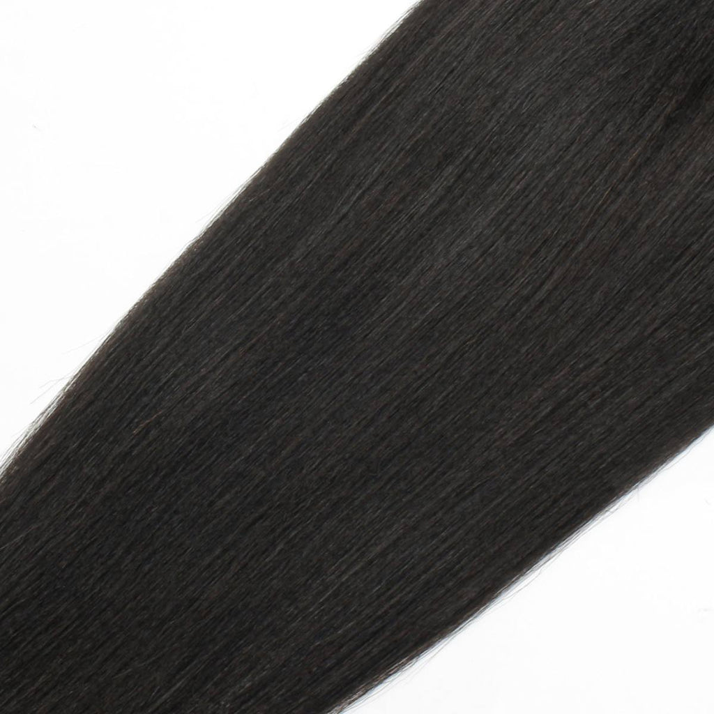 Yaki Straight 5x5 HD Lace Human Hair Closure