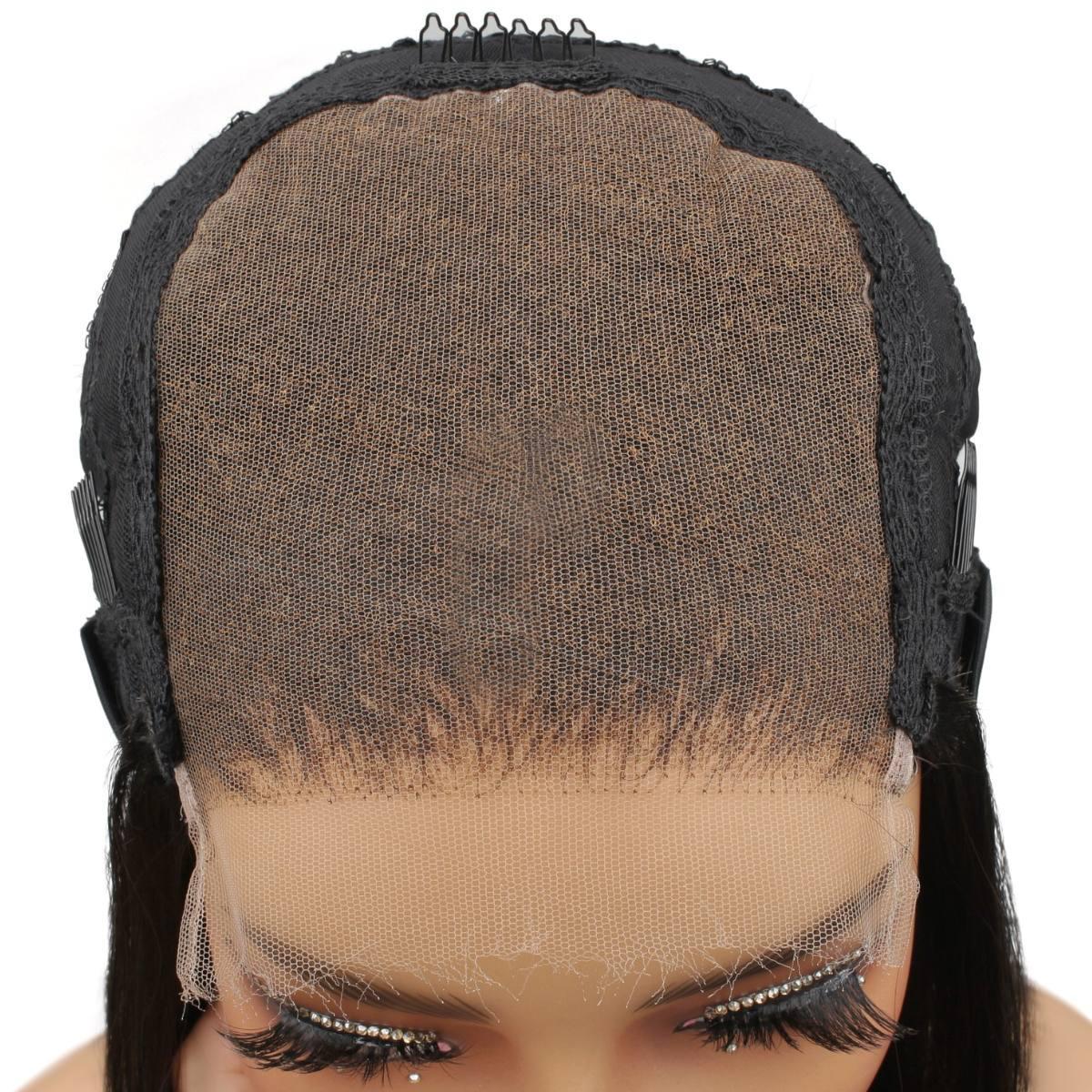 Straight 5x5 HD Lace Closure 100% Human Hair Bob Wig