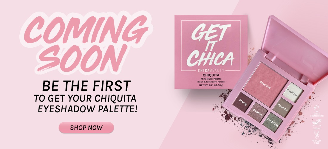 NEW! Get It Chica "CHIQUITA" (Mini-5 Eyeshadows and 1 Blush Multi-Palette)