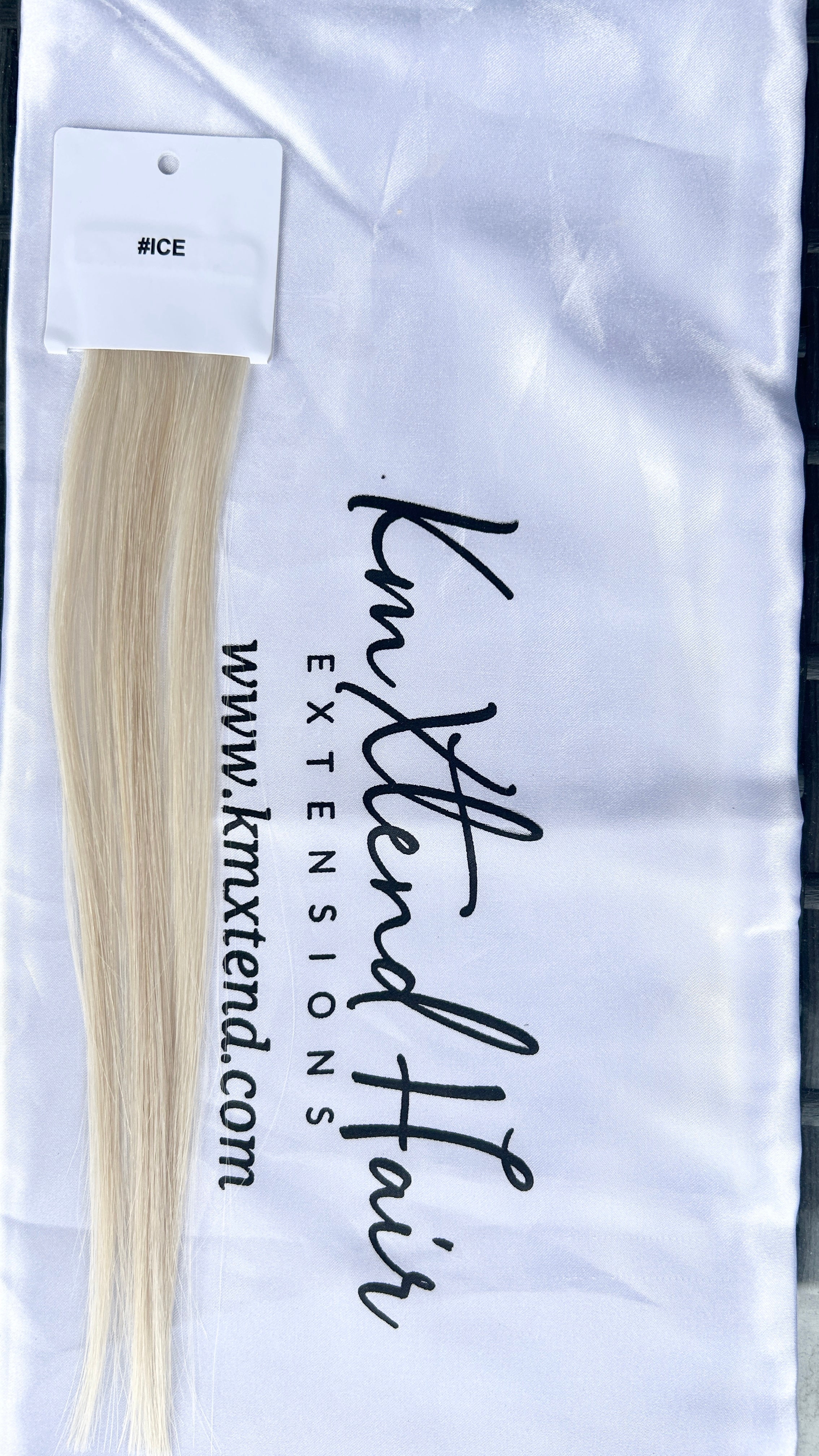 Luxury I Tip Keratin Hair Extensions Ice Blonde
