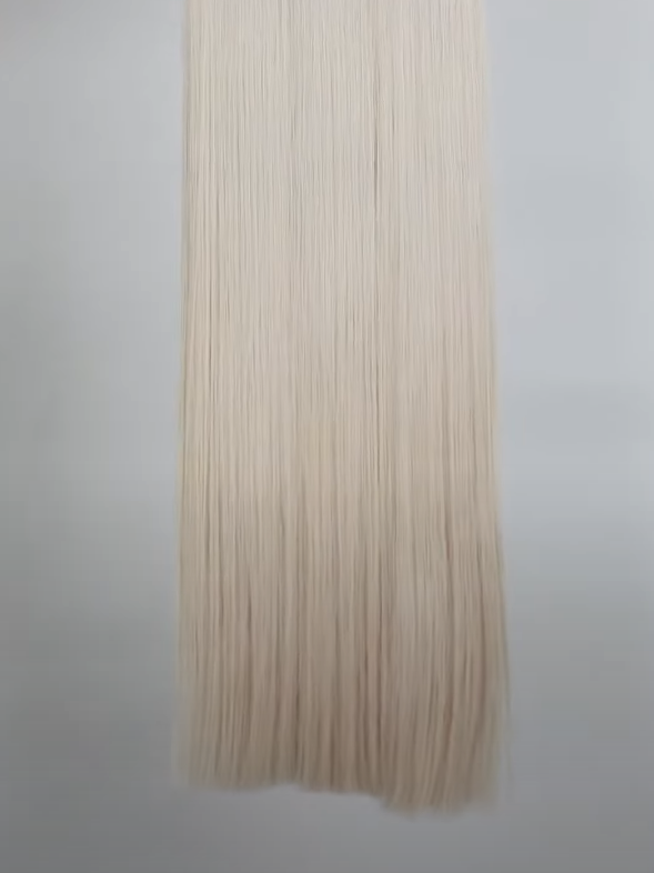 Luxury I Tip Keratin Hair Extensions Ice Blonde