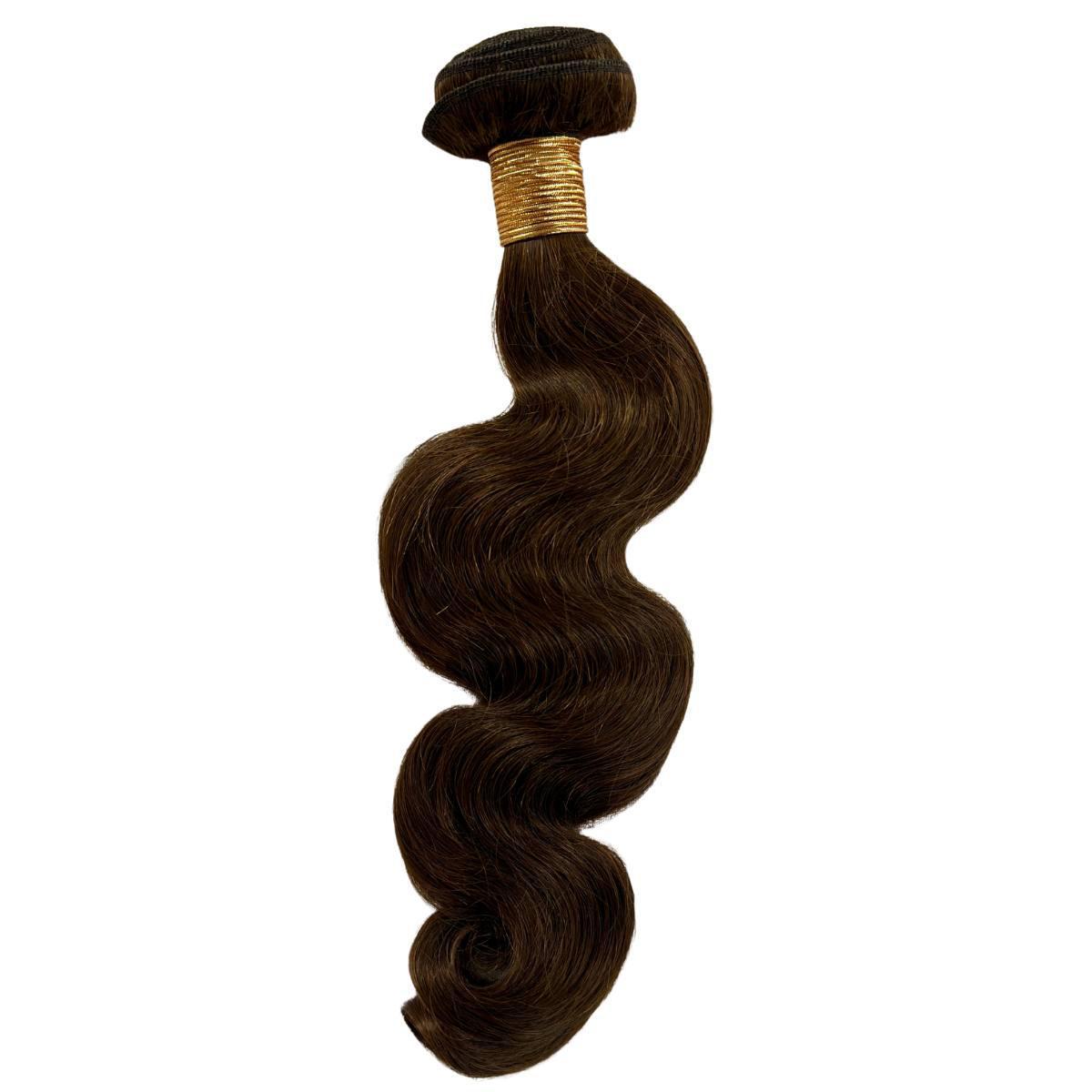 Medium Brown Body Wave 100% Human Hair Bundles