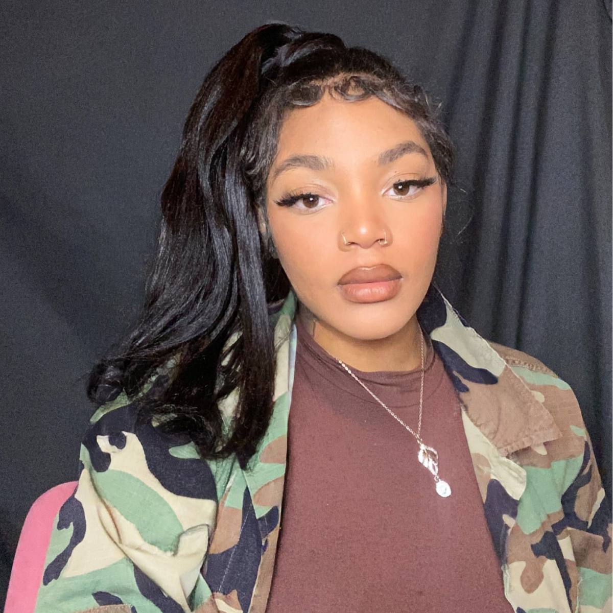 Natural Black 100% Human Hair Ponytail Extension