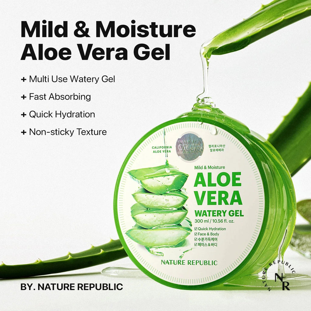 Mild & Moisture Aloe Vera Watery Gel (Tube)