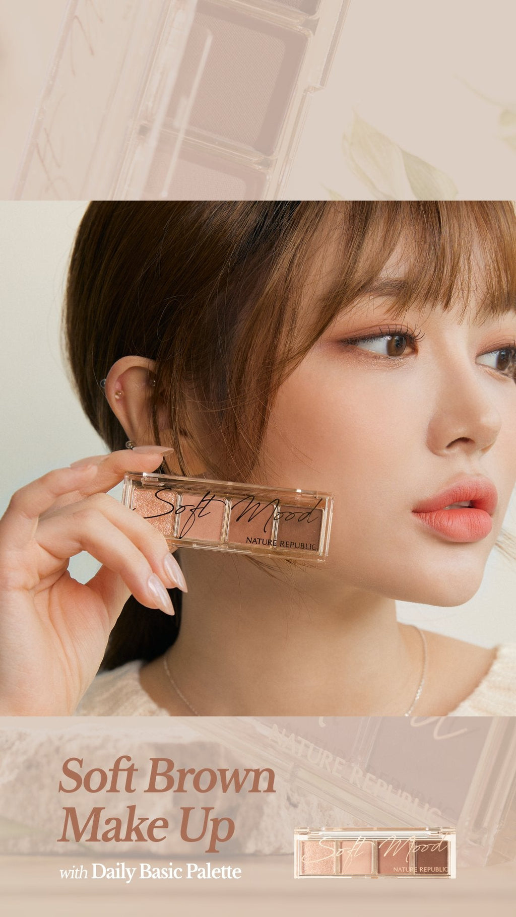 Daily Basic Eyeshadow Palette 06 Soft Brown