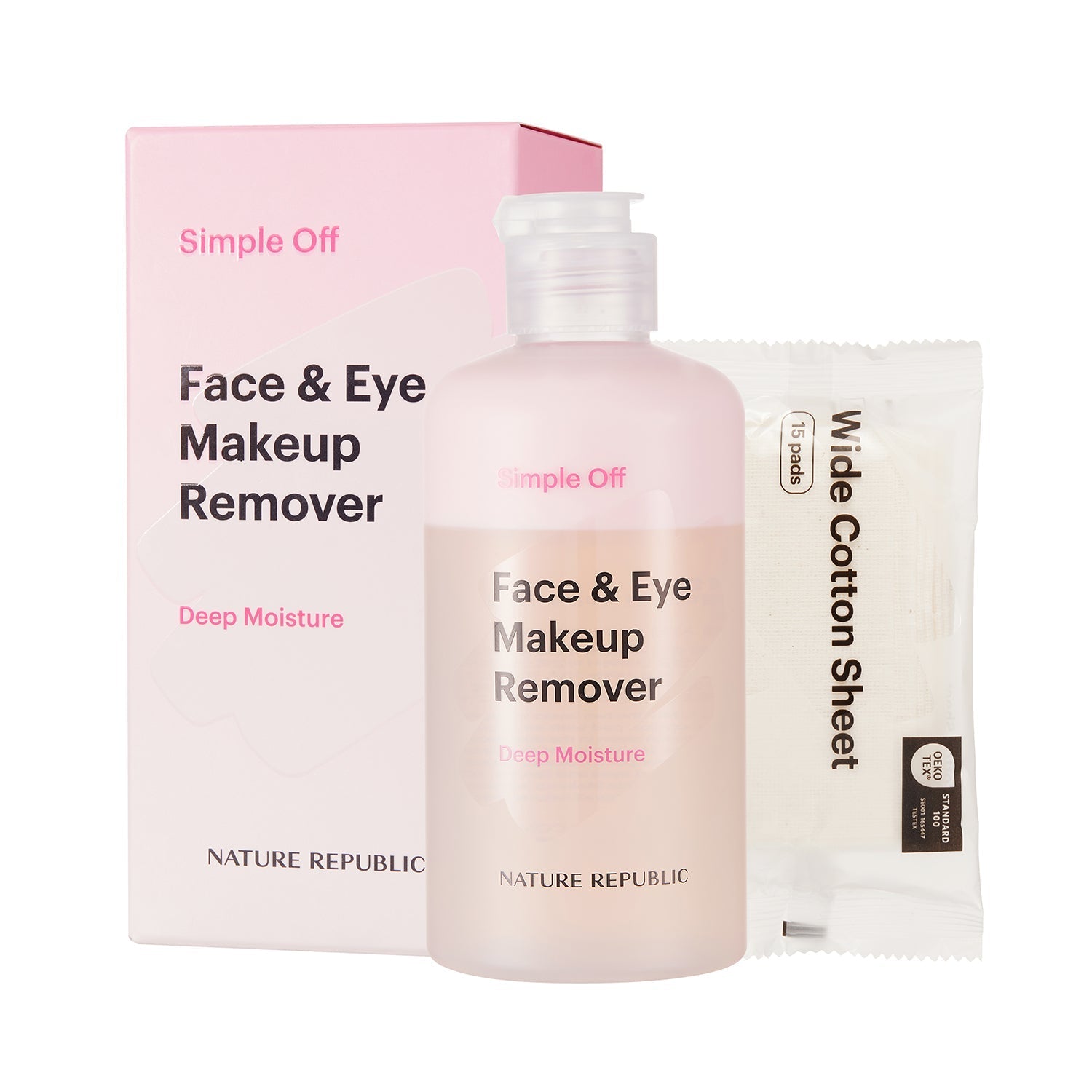 Simple Off Face & Eye Makeup Remover Special Set - Deep Moisture