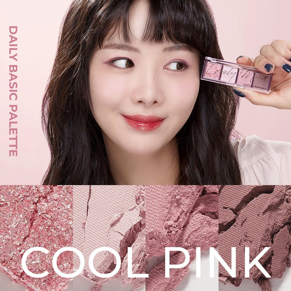Daily Basic Eyeshadow Palette 03 Cool Pink