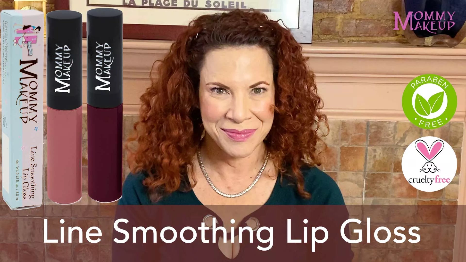 Line Smoothing Lip Gloss | Paraben-free Plumping Gloss - No Wine-ing